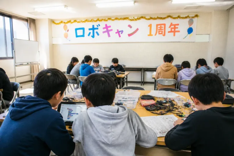 尼崎のロボットスクール「ロボキャン」１周年 子どもの学びの場に定着