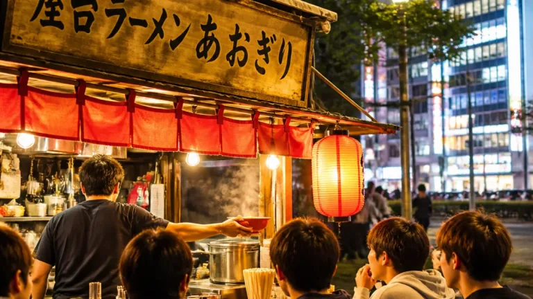 八王子駅近に新屋台「屋台ラーメンあおぎり」 若き店主が夜の交流拠点に