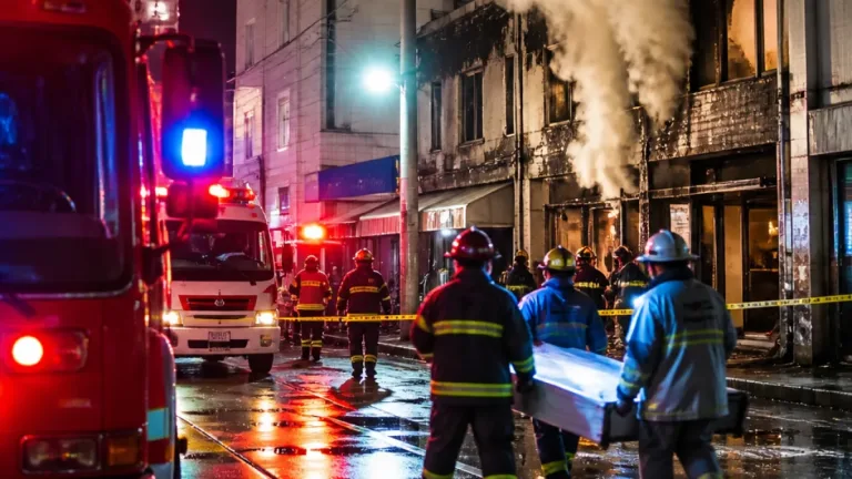 青森駅近く居酒屋で厨房爆発、若年男性搬送 市民に注意喚起