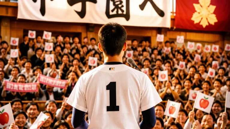 青森山田主将・郡司が壮行式で決意「接戦を見て」 甲子園へ地域の期待高まる