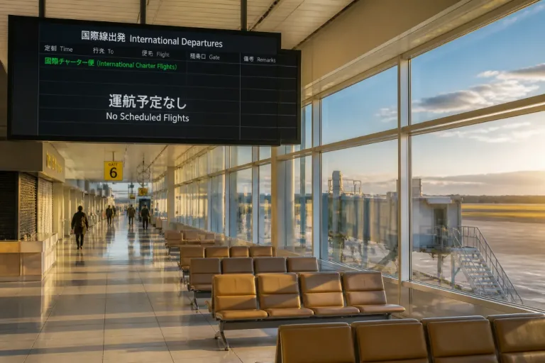 旭川空港、今夏は国際チャーター便の運航予定なしと発表