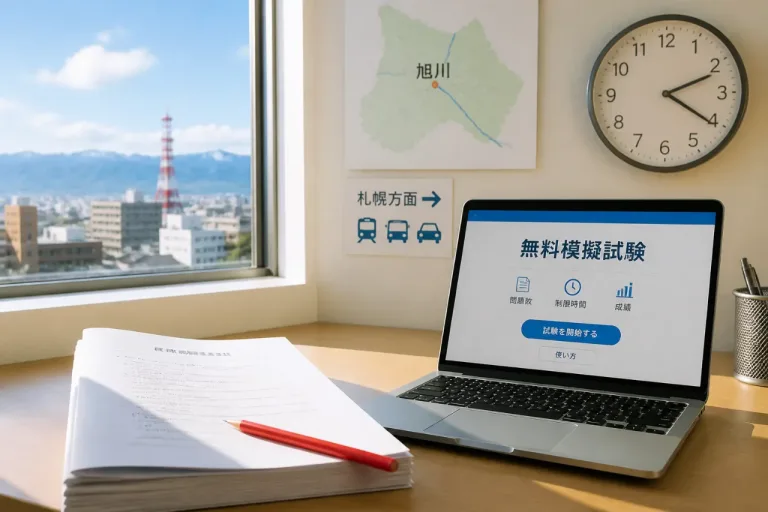 旭川でケアマネ模擬試験を無料で受ける現状と活用法