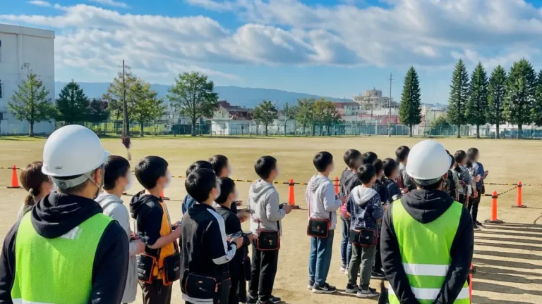 旭川の小学校でドローン操縦体験 災害時の実務スキルを児童に指導