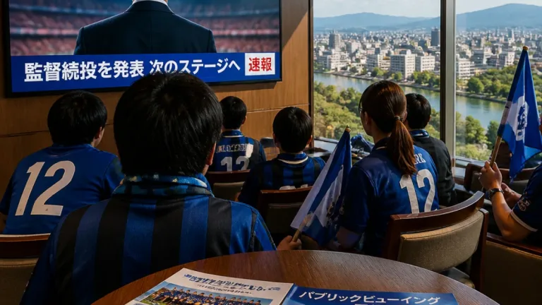 旭川のサッカーファンに影響 森保一監督、続投決定の見通し