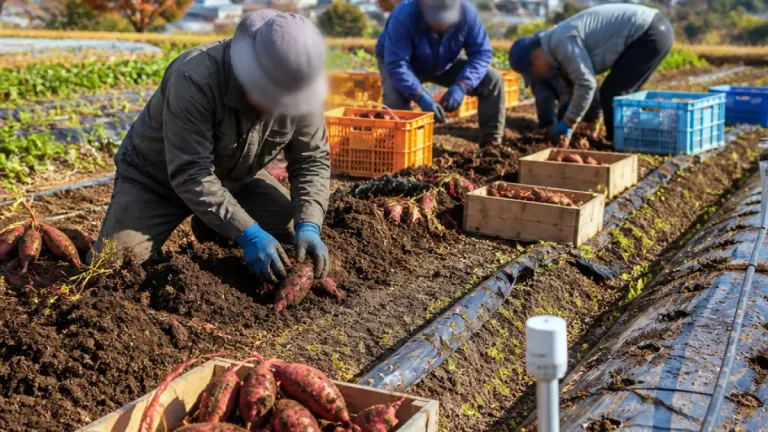旭川でサツマイモ収穫始まる 温暖化と技術で“北上”の兆し