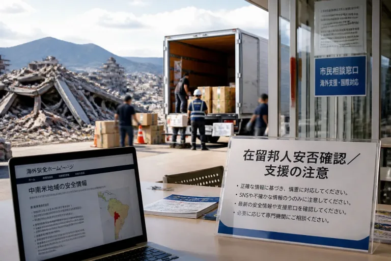 旭川の市民へ：ベネズエラ地震 被害拡大と市民が取れる対応