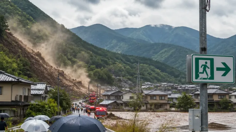 足利市に土砂災害「レベル4」危険警報 即時避難を呼びかけ