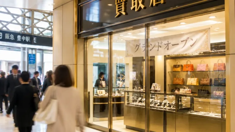 豊中・阪急駅直結にブランド買取店「ブランドハンズ」開業