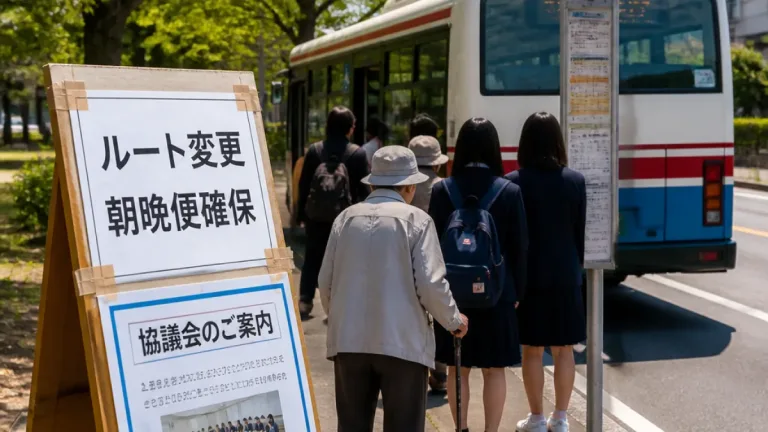 千葉・花島公園線 ルート変更で朝晩便を確保へ