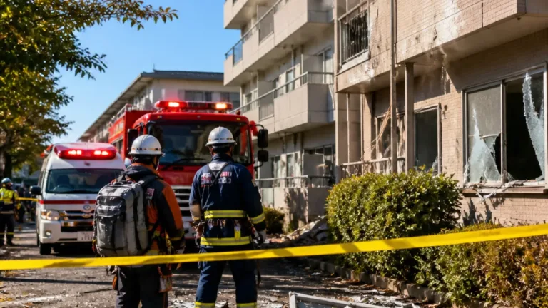 千葉・市川のマンションで爆発、住民に影響—警察が詳しく調査