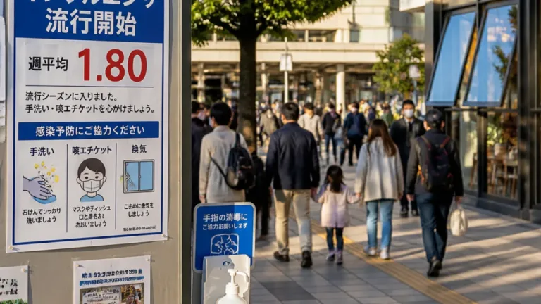 千葉県でインフル流行、過去10年で最も早く確認