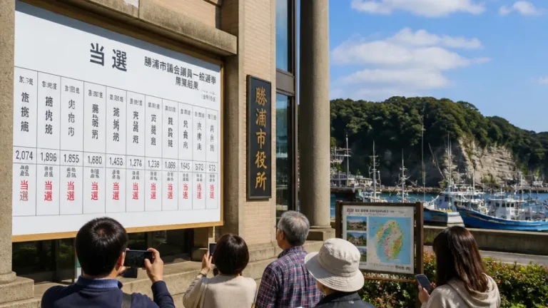 千葉・勝浦市長選で磯野氏が初当選、地域行政に変化の兆し