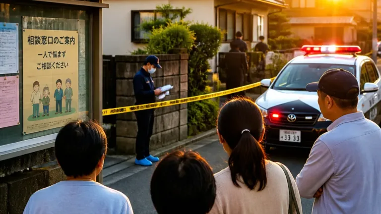 千葉・母親絞殺事件で容疑者を逮捕 地域の不安と今後の見通し