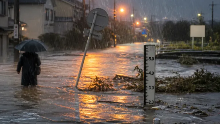 千葉に大雨危険警報 住民は早めの情報確認と避難行動を