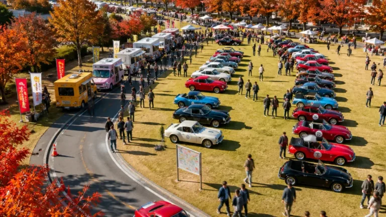 群大桐生キャンパスで11月1日、クラシックカー祭典出展者募集
