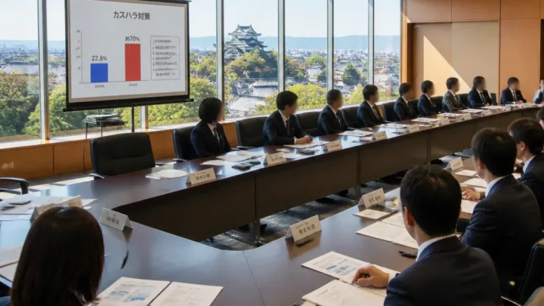 企業の7割が対策未実施 増える“カスハラ”に県が初の有識者会議