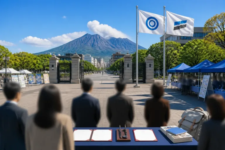 鹿児島市と第一工科大学が包括連携協定 地域人材育成と経済活性化を目指す