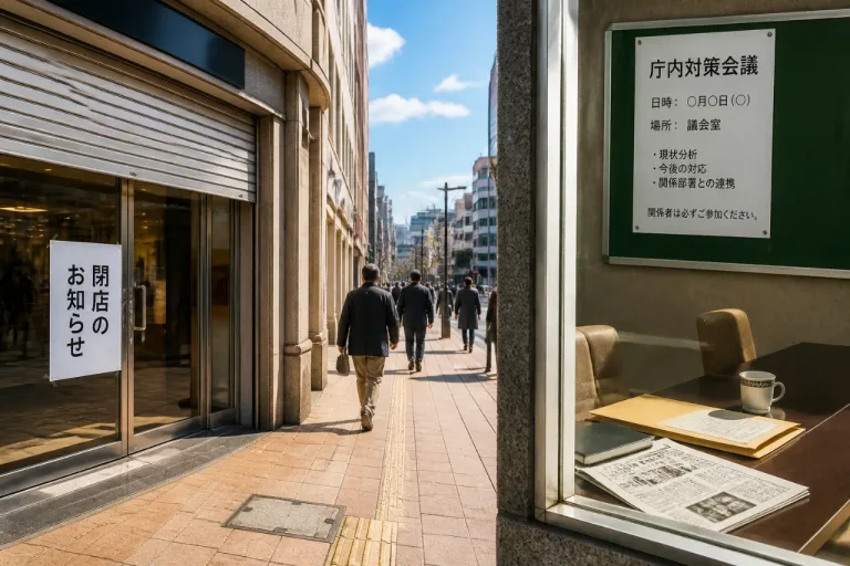 下関の大丸閉店決定 市が庁内対策会議を設置し影響把握へ
