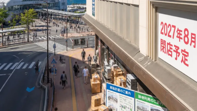 下関・大丸下関店 駅前再編に向け建物と土地を市へ寄付の意向