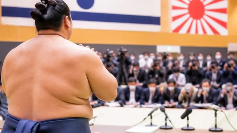 元幕内・大翔丸が引退会見「寂しさはもちろんある」