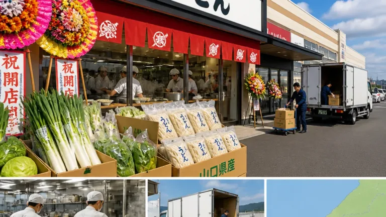 山口発うどん店「どんどん」中国地方へ出店を加速