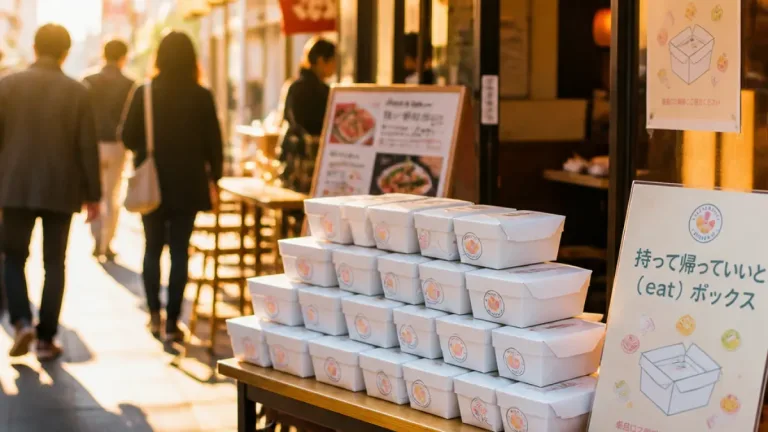 飲食店向け「持って帰っていいと（eat）ボックス」モデル店募集始まる