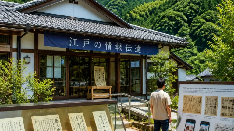 江戸の“情報戦”を読み解く企画展、北川村で開幕