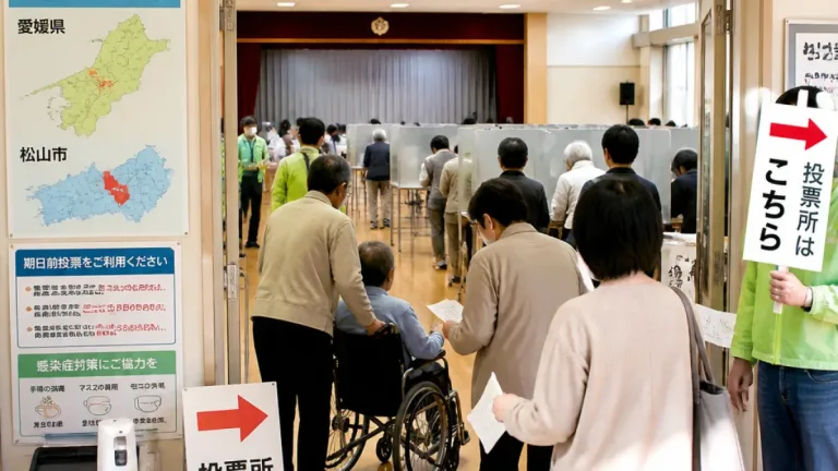 知事選と松山市長選、11月15日投票で同日実施へ 運営と有権者対応が焦点