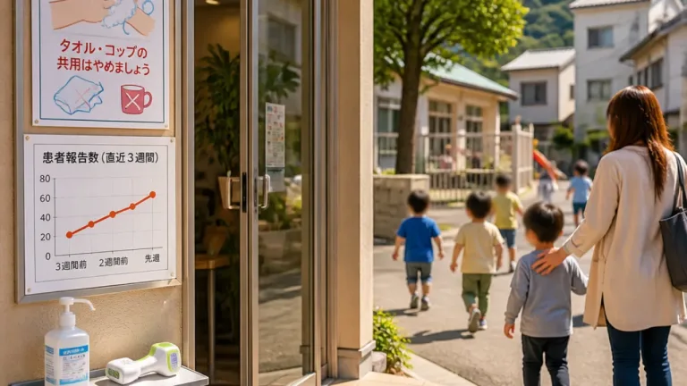 愛媛で手足口病が3週連続で急増 乳幼児の感染が目立つ