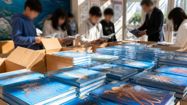 藤沢・えのすいが市立学校へ図鑑寄贈 教育現場での活用に期待