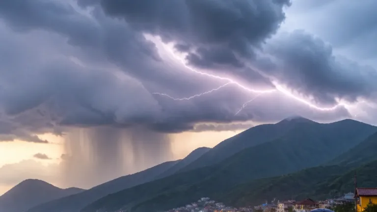 前線が南下、局地的な雷雨に注意 午後は大気不安定で落雷や急な強雨の可能性