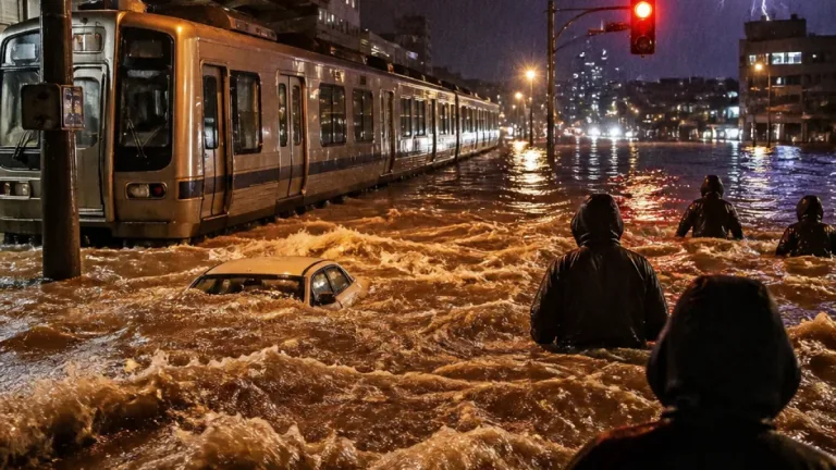 深川で観測史上最大の1時間54ミリ 道内は夜遅くまで大雨注意