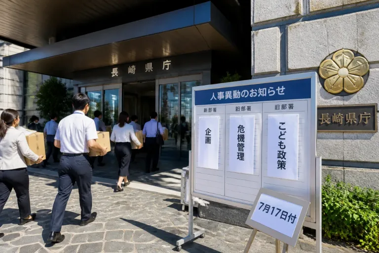 副知事交代で県幹部に連鎖、危機管理と企画の布陣が入れ替わる
