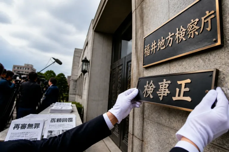 福井地検に新検事正就任 再審無罪背景に信頼回復が課題