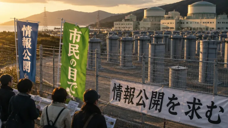 福井: 原発内乾式貯蔵に市民団体が反対、長期保管を懸念