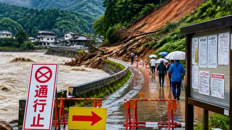 再び警報級の大雨に警戒 地盤緩む福井、避難と交通情報を確認を