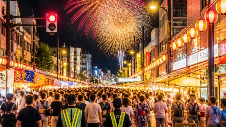 福井フェニックスまつりが31日に開幕、中心部で花火と踊り