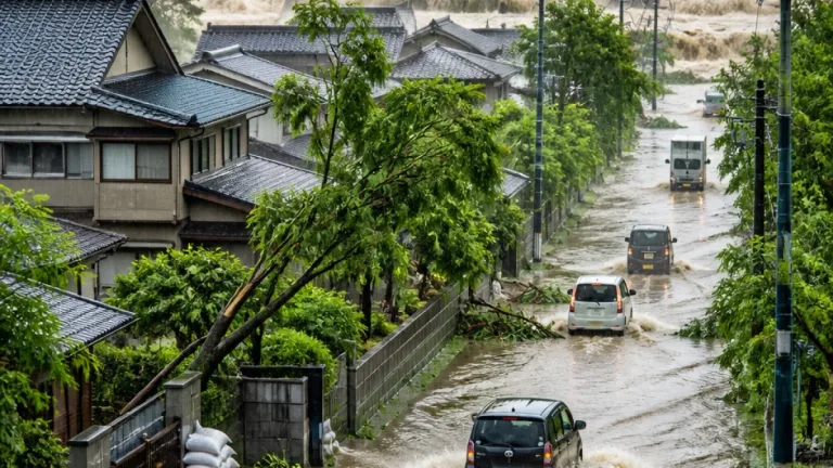 福井・嶺北で局地的大雨と突風 浸水・倒木に警戒を