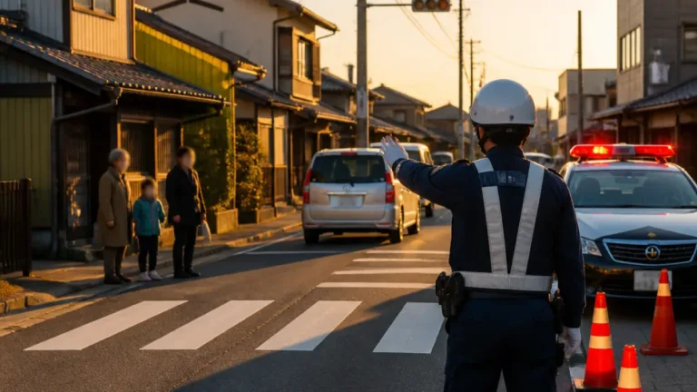 福井・坂井市で横断歩行者妨害を重点とする取り締まり実施