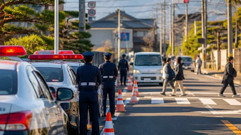 福井市内で歩行者妨害を重点とする取り締まり、８月４日実施