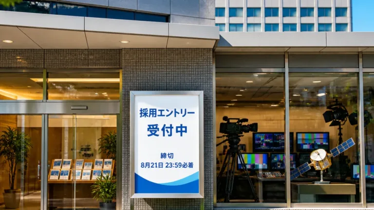 福井テレビ、2026年秋入社の採用エントリーを開始 締切は8月21日