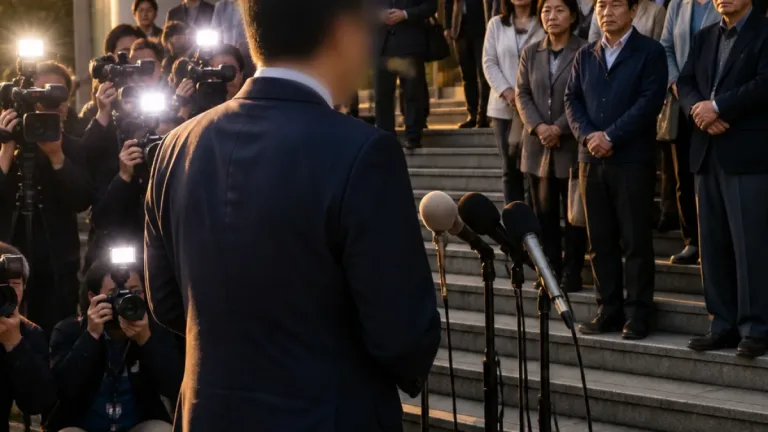 県議会トップ、疑惑の中で辞職否定 説明責任と住民不安が続く