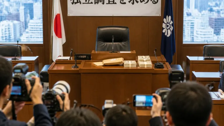 福岡県議会の「現金授受」疑惑、独立調査と説明責任が問われる