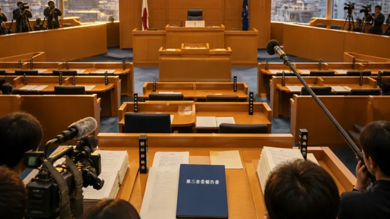 福岡県議会議長をめぐる辞職勧告論議、県政への波及懸念