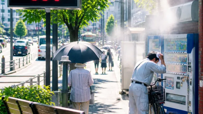 猛暑続く、熱中症警戒アラート発表 福岡は35度の予想も