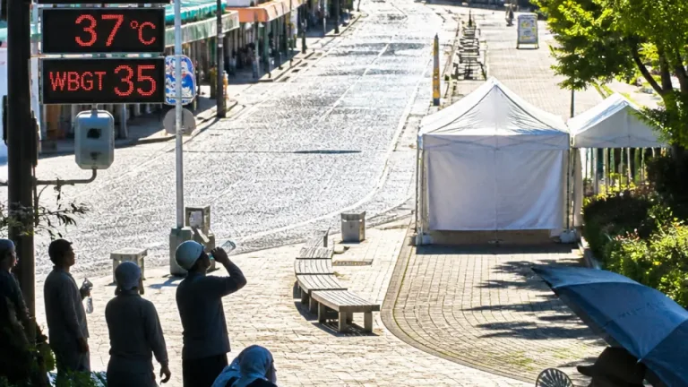 県に熱中症警戒アラート発表 久留米37度、屋外活動は厳重注意を