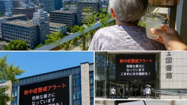 福岡県に熱中症警戒アラート発表 屋内の冷房利用と高齢者らの見守りを