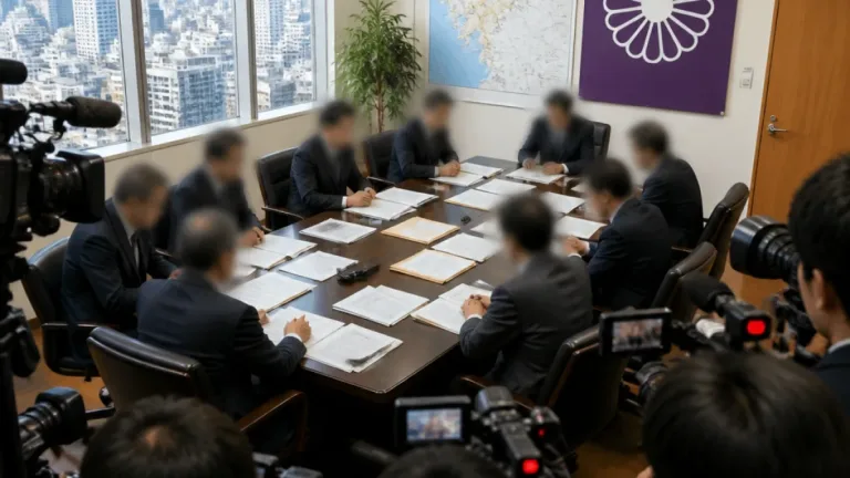 県議の金銭授受疑惑めぐり県連が対応協議、執行部会で結論へ
