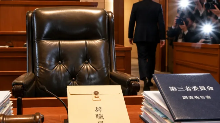 福岡県議会議長・蔵内氏が辞職表明 第三者調査へ協力約束