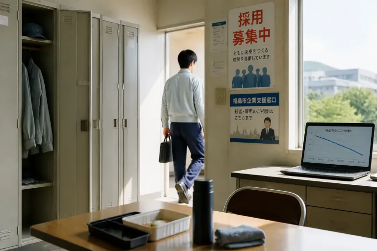 人口170万人割れ、企業は若手確保で苦慮し働き方見直しを加速